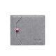 Cnoles Wallet Herren Kurzer Multifunktions-Leder-Wallet-Kartenbeutel mehrerer Karten-Karten-Slots Vielseitige Münzbrieftasche Geschenkbox, praktisches Geburtstagsgeschenk für Freund und Ehemann, Dream Gray