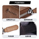 Hush Puppies Bolden Bolsa de cuero genuino para hombres Carpeta de identificación de hombres de la carpeta de identificación para hombres Bolsa de almacenamiento de la tarjeta de presentación del día del padre PAQUEO