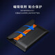 Hengyixin [Umschlag Lederhülle] Huawei Materialxt Außergewöhnlicher Master Mobile Hülle Echtes Leder Voller Anti-Fall New Wallet XT XT XT Protector Case Light Luxury Fashion High-End Business [Black] Echtes Ledergehäuse Huawei Mate Xt Außergewöhnlicher Master