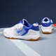 
Double Star Batty Table Tennis Shoes Men and Women Adult Children's Mesh Breathable Badminton Sports Shoes Lightweight Shoes Shoes Training Tennis Shoes White and Blue (Table and Badminton Dual Use) 37