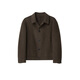 Guillaume de Mons Aojia Coacción Short Winter Winter Wool Coat Woolen Coat Camel Camel Lool Coat de lana de alta gama Té negro M marrón M
