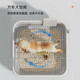 Hoopet Dog Toilet Anti-Fat Small Dog Stainless Steel Dog Sand Basin Urinal Basin Pet Special Toilet Dog Dog Shit Artifact M Code [Pad 21mm]