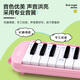 Shanbei Organ 37 Key 32 Key Special Junior High School Schüler Grundschule Middle School Blowing Tube für Erwachsene Kinder Schwarzhartpaket] 1 Set von Blasrohr-Set 37 Schlüssel