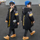 In der Winterkleidung von Disney Boys 'Cotton Jacket mit mittlerer Winterkleidung von mittelgroßen Winter in der Baumwolljacke mit mittlerem, mittelgroßen Kindern und samtmodische Baumwolljacke rot 679 plus Samt verdickte 120 (en).