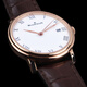 [Second 95 NUEVO] Blancpain Classic Series 6630 Relojes mecánicos automáticos Diámetro de reloj de 18 km de oro plegable de oro de 18 k