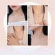 Zhou Taisheng's small sugar cube yellow 18K gold necklace for women rose gold square clavicle chain as a birthday gift to his girlfriend, about 1g