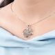 Yuan Shengfu's new PT950 high-quality fashionable platinum flower pendant, versatile platinum pendant, 5.67 grams