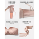 Strapless summer sexy cross-strap invisible bra underwear, anti-slip, anti-sagging, auxiliary breast collection, anti-exposure, black 75AB