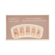 Meine sieben Tage 2024 Neue handgefertigte Rüstungen mit mittlerer Länge mit mittlerem Eis durchscheinend Aurora Diamond Blush Nagelkunstplatte Finger 24 Tabletten bis 1047# Crystal Purple Butterfly Trage Tool Kit Style