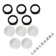 Adapted to 3L liter oxygen generator filter oxygen absorber ZY-3AW/3H/3BW accessories filter cotton filter element ZY-2A suitable (10 pieces)