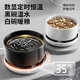Hui yimu konstante Temperatur Katzenwasserspender Joghurtmaschine Erhitzt Katzenwasserschale Konserven -Isolation Keramikschüssel Haustier Wasserspender Porzellan Weiß 850 ml Keramikschale + 1 Stufe konstanter Temperaturkissen