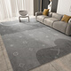 Gu Die Living Room Carpet Coffee Table Rug 2023 New Light Luxury Gray Girls Bedroom Bedside Sitting Sofa Free of Wash Baiyue Guanghua 100x140 Suitable for Small Sofa