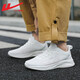 Huili sports shoes men's shoes summer mesh shoes breathable soft sole mesh shoes men's casual shoes men's light shock-absorbing running shoes white 1483 40