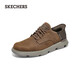 Skechers flash wear shoes men's shoes summer thin casual business shoes soft sole pedal derby shoes comfortable work shoes 205046