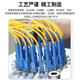 Uplian Broadcast- und TV-Klasse APC Slant Octave Single-Mode-Glasfaser-Jumper SC/APC-SC/FC/LC/ST UPC Single Core Tail Fiber Optic Lilling Extension Cable Kabel TV-Top-Box Single-Core-Single-Core-SC/APC-LC/UPC 30 Meter