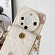 Bolsa de fragancia pequeña en forma de diamantes de ocho patas Huawei Mate70pro Caso de teléfono móvil nuevo modelo Mate60pro + Crossbody Lanyard M7060 Simple Niche Avanzado Advanced Personalizado Femenino Completo Anti-Fall Soft Shell [White] Bag de Camellia Camellia Small Fragance en forma de diamante La cadena CrossBody Huawei Mate 60Pro/60pro + +