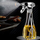 Chenbu oil spray bottle kitchen atomized glass seasoning bottle spray bottle barbecue baking press oil spray bottle edible oil spray bottle space silver 240ml