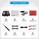 
Remote-controlled aircraft children's electric combat helicopter boys toy aircraft charging remote control June 1 gift 10 minutes battery life 3.5-pass alloy version [blue]