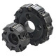 XMSJ75 degree milling cutter plate gantry milling machine indexable end face plane milling cutter plate 125 160 200 25 12590 degree 6-blade 40-hole cutter plate precision
