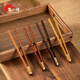 Pinyiheng Chinese solid wood tea clip Kung Fu tea set accessories tea ceremony non-slip cup clip tea drinking tools tea brewing tea cup tweezers fine red sandalwood tea clip