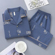 Pyjamas à manches courtes pour les vêtements pour hommes à la maison de grande taille décontractés de grande taille de grande taille de grande taille 2025 New KK3895 Shorts à manches courtes L Size (poids recommandé 100-120 Jin [Jin est égal à 0,5 kg]))