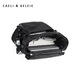Caeli / Keleie Men's Backpack for Men's Business Casual Sackepack de grande capacité Multi-fonction Multi-fonction de style coréen Tendy Carbag Travel Men's Bag K679 Black