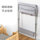 Mesa de pañales de pañales plegables plegables mesa de cuidado de bebés mesa de pañales para bebés mesa táctil recién nacido mesa de pañales de orina - modelo móvil gris + set de tres piezas