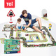 Toi City Transit Schiene Großes Bod Board Puzzle Jungen Spielzeug Mädchen Geburtstag Geschenk Kinder spielen Hausbahn