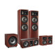 
JBLSTUDIO680/690/698 Home theater main speaker living room floor HiFi fever audio 5.1 channel surround bass player [Standard version] STUDIO690 pair - black