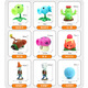
Plant vs. Zombies Children's Dolls Sunflower Glue Boy Toy Set Festival 686-8 Chili Pitcher (hard)