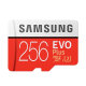 Samsung (SAMSUNG) 256GBTF (MicroSD) memory card U3C104KEVO upgraded version + memory card reading speed 100MB/s writing speed 90MB/s free SD adapter