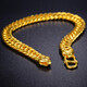 Bini 999,9 Fuß Gold Armband, klassisches Pferdpeitsche Paar, Männer -Gold -Handschmuck, Jeansarmband, Männer- und Frauenarmband -Chef 10.10g Fuß Gold 17 cm 5,8 mm