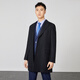 Youngor Men's Coat Men's Single Fila Single Fila Versión de ajuste delgada Capacino de negocios Combatado Compras Mall Style Navy Blue M 170/92a