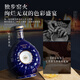 Louis Massini Français Vin étranger importé XO40 Spirit Brandy Boîte cadeau Bouteille bleue (Vin d'origine importé) Dragon Boat Festival cadeau Cade