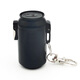 TOHAP creative ashtray portable ashtray with lid, large pocket, sealed, leak-proof, outdoor travel household smoke extinguishing cup, black, can type, key chain included