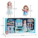 Xinge Dress-up Puppe Set Big Gift Box 3D Real Eye Burst Wagen Flash Starry Sky Stick Prinzessin Doll Spielhaus Mädchen Kinder Spielzeugzubehör Accessoires Simuliertes Puppengeburtstagsgeschenk