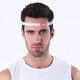 Der Verteidiger der Königin Marathon Jogging Pullover und Sportpullover und Anti-Pirant-Gürtel Männer und Frauen Fitness Haarband Silikon Stirnband Reitausrüstung Pullover und Pullovergürtel zweite Generation-Blau-All-Größe