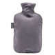 fashy hot water bag water-filled large hot water bag hot compress hand warmer bag student hand warmer warm belly aunt artifact 6530 gray 2L