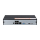 Dahua Dahua 16 canaux Poe Disque dur enregistreur Enregistreur vidéo Disque dur Surveillance spéciale Caméra de surveillance domestique NVR Câble vidéo alimenté par téléphone mobile HD Network Remote 4 canaux Single Disque DH-NVR2106-4P-L sans disque dur à 4 canaux