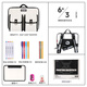 Mobee painting bag black gift box set children's toys girls kindergarten primary school students watercolor pen painting set eleven travel gifts
