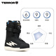 TERROR lightning fast snowshoes, all-round snowboarding shoes, warm and waterproof ski boots, professional ski equipment and snow gear, lightning fast snowshoes - coffee color 40