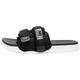 New Balance Sitio web oficial 2025 primavera y verano zapatillas de playa New Beach hombres y mujeres pareja casual Velcro Flip Flip 1050 Negro 43