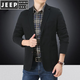 
JEEP SPIRIT/Jeep [Quality] Spring and Autumn New Casual Suit Men's Slim Cotton Blazer Men's Jacket Khaki L