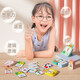 GEEKPAPA Children's Learning Literacy Early Education Machine Chinese English Pinyin Ancient Poetry Story Card Reader Enlightenment Toys Pink Pig Early Education Machine (Standard Version English Card)