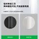 Daguanyuan (DGY) Wandlampe Nacht Leselampe Einfaches Ladung ohne Installation Keine Verkabelung Schlafzimmer rotierende magnetische LED-Spotlight 479o 3527-Black 9cm-monochrom warmes Licht 3W-Vollen-Spektrum