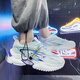 MVPBOY soft sole running shoes for men's breathable sports shoes for men's internet celebrity trendy shoes for men's shoes for fitness and comfortable jogging shoes for men's speed step X9920 white purple 41