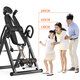 Haotuo inversion machine household material small inversion auxiliary inversion stretching yoga chair inversion device JM cool black