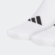 
Adidas (adidas) men's socks and women's socks 2024 winter new comfortable casual breathable sports socks JN4866 white JN4867 M