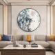 Tongdi Nueva pintura decorativa circular de estilo chino Sala de estar Sofá Fondo de pared Mural Pintura Mural Aisle Corredor Entrada Estudio Estudio