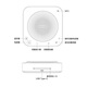MAXHUB VIDÉO VIDÉO Conference Microphone omnidirectionnel / Pick-up Sound sans fil Sound Wireless Connexion Bluetooth Speaker / Horaire de bureau / Applicable à 40-60 Solution de salle de conférence BM31
